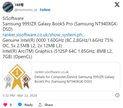 Samsung Galaxy Book5 Pro