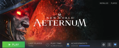 Игрок в New World первым в мире получил все достижения. На это ушло 9 000 часов0