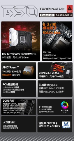 Maxsun Terminator B650M