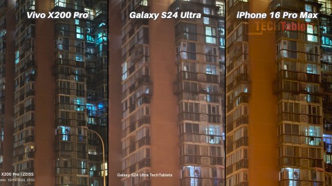 Новый vivo X200 Pro сравнили с Galaxy S24 Ultra и iPhone 16 Pro Max