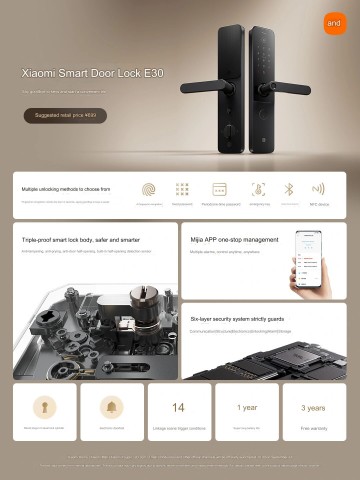 Xiaomi Smart Door Lock E30